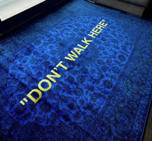 Load image into Gallery viewer, "DON'T WALK HERE" RUG