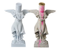 Load image into Gallery viewer, PINK ANGEL FIGURINE