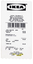 Load image into Gallery viewer, IKEA MARKERAD RECEIPT RUG - THE PENTHOUSE THEORY Off White