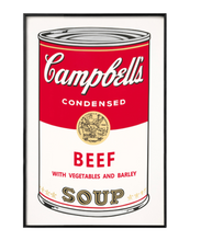 Load image into Gallery viewer, ANDY WARHOL CAMPBELL SOUP WALL FRAME - THE PENTHOUSE THEORY ANDY WARHOL
