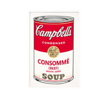 Load image into Gallery viewer, ANDY WARHOL CAMPBELL SOUP WALL FRAME - THE PENTHOUSE THEORY ANDY WARHOL
