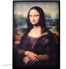 Load image into Gallery viewer, MONA LISA BACKLIT ART FRAME