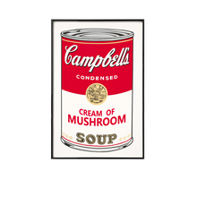 Load image into Gallery viewer, ANDY WARHOL CAMPBELL SOUP WALL FRAME - THE PENTHOUSE THEORY ANDY WARHOL