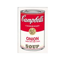 Load image into Gallery viewer, ANDY WARHOL CAMPBELL SOUP WALL FRAME - THE PENTHOUSE THEORY ANDY WARHOL