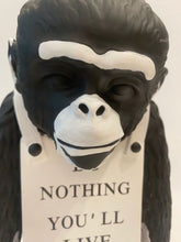 Load image into Gallery viewer, MONKEY SIGN FIGURINE