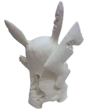 Load image into Gallery viewer, ERODED PIKACHU RELIC (WHITE EDITION)