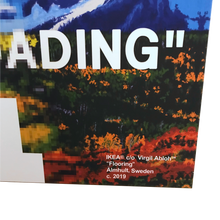 Load image into Gallery viewer, IKEA X OFF WHITE "STILL LOADING" CANVAS PRINT - THE PENTHOUSE THEORY IKEA