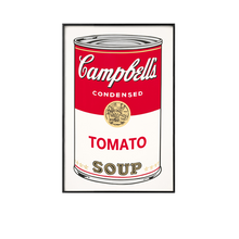 Load image into Gallery viewer, ANDY WARHOL CAMPBELL SOUP WALL FRAME - THE PENTHOUSE THEORY ANDY WARHOL