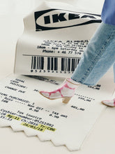 Load image into Gallery viewer, IKEA MARKERAD RECEIPT RUG - THE PENTHOUSE THEORY Off White
