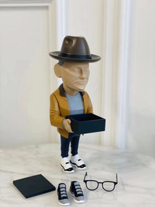 SHOE DESIGNER TINKER HATFIELD FIGURINE AUTHORS SERIES