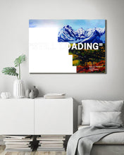 Load image into Gallery viewer, IKEA X OFF WHITE &quot;STILL LOADING&quot; CANVAS PRINT - THE PENTHOUSE THEORY IKEA
