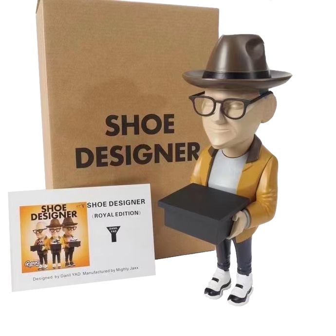 SHOE DESIGNER TINKER HATFIELD FIGURINE AUTHORS SERIES