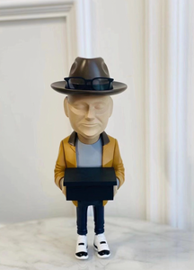 SHOE DESIGNER TINKER HATFIELD FIGURINE AUTHORS SERIES
