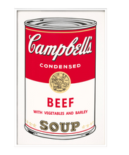 Load image into Gallery viewer, ANDY WARHOL CAMPBELL SOUP WALL FRAME - THE PENTHOUSE THEORY ANDY WARHOL
