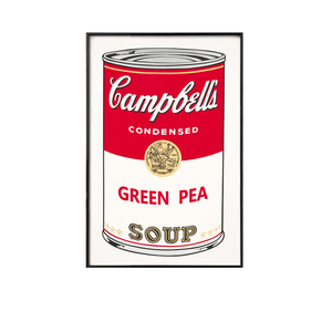 ANDY WARHOL CAMPBELL SOUP WALL FRAME - THE PENTHOUSE THEORY ANDY WARHOL