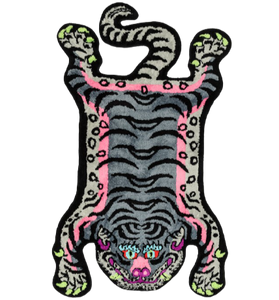 TIBETAN RAW EMOTIONS TIGER RUG