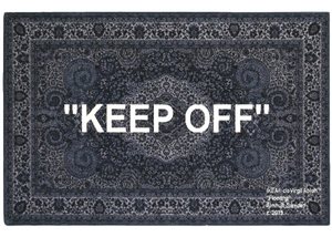 "KEEP OFF" RUG