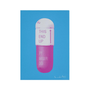 DAMIEN HIRST "THE CURE" PILLS CANVAS PRINT - THE PENTHOUSE THEORY DAMIEN HIRST