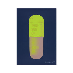 DAMIEN HIRST "THE CURE" PILLS CANVAS PRINT - THE PENTHOUSE THEORY DAMIEN HIRST