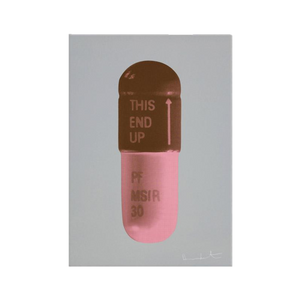 DAMIEN HIRST "THE CURE" PILLS CANVAS PRINT - THE PENTHOUSE THEORY DAMIEN HIRST