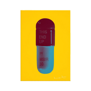 DAMIEN HIRST "THE CURE" PILLS CANVAS PRINT - THE PENTHOUSE THEORY DAMIEN HIRST