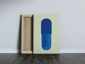 DAMIEN HIRST "THE CURE" PILLS CANVAS PRINT - THE PENTHOUSE THEORY DAMIEN HIRST