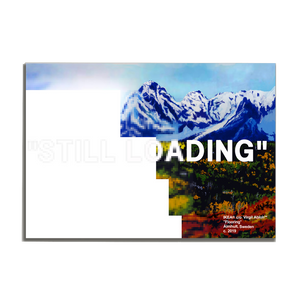 IKEA X OFF WHITE "STILL LOADING" CANVAS PRINT - THE PENTHOUSE THEORY IKEA