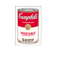 Load image into Gallery viewer, ANDY WARHOL CAMPBELL SOUP WALL FRAME - THE PENTHOUSE THEORY ANDY WARHOL
