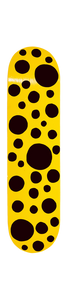 YAYOI KUSAMA SKATEBOARD DECK - THE PENTHOUSE THEORY YAYOI KUSAMA