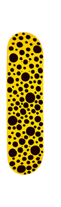 YAYOI KUSAMA SKATEBOARD DECK - THE PENTHOUSE THEORY YAYOI KUSAMA