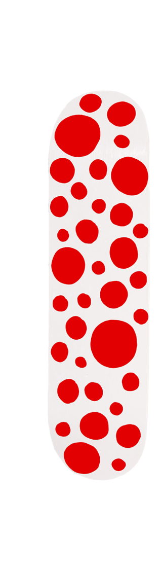 YAYOI KUSAMA SKATEBOARD DECK - THE PENTHOUSE THEORY YAYOI KUSAMA